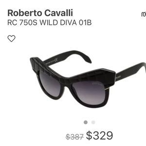 Roberto cavalli wild diva sunglasses 🕶️, like new